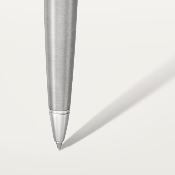 Santos-Dumont ballpoint pen Limited edition, engraved and brushed metal, palladium and golden-finishes