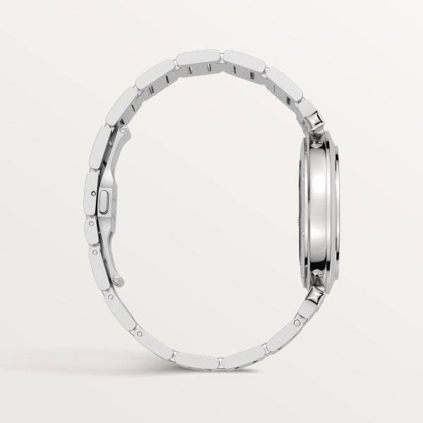 Montre Pasha de Cartier 41mm, mouvement automatique, acier, bracelets métal et cuir interchangeables