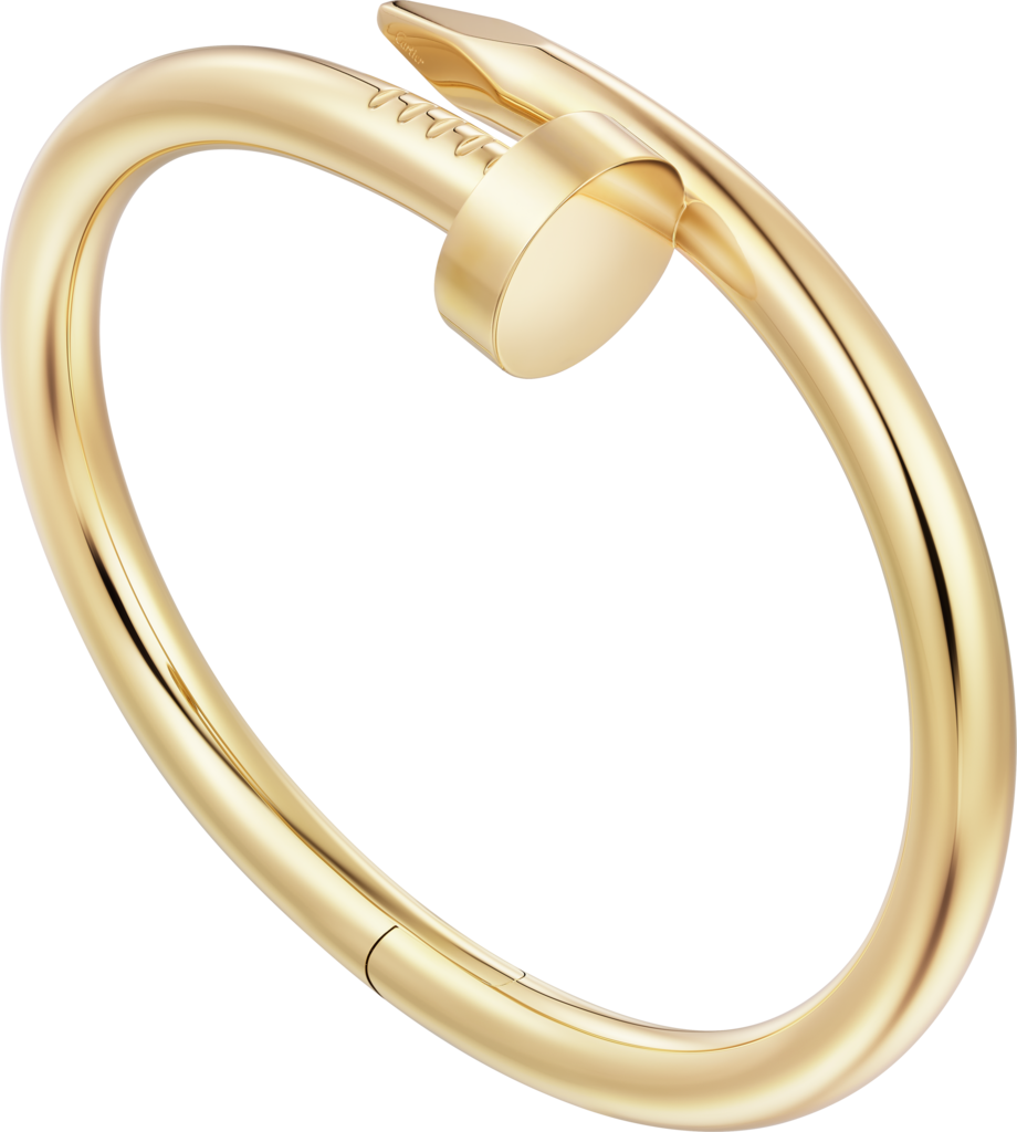 Juste un Clou bracelet, medium modelYellow gold