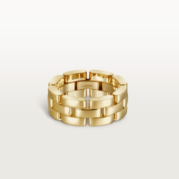 Maillon Panthère Ring Gelbgold