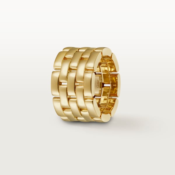 Maillon Panthère ring Yellow gold