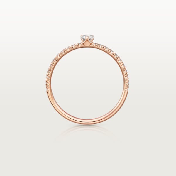 Anillo Étincelle de Cartier Oro rosa, diamantes