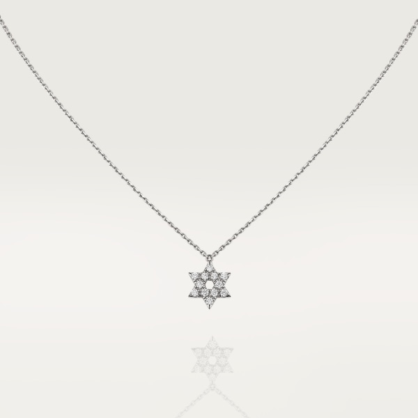 Collier Symboles
 Or gris, diamants