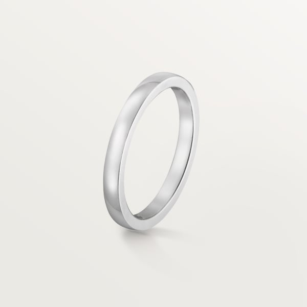 Ballerine wedding ring Platinum