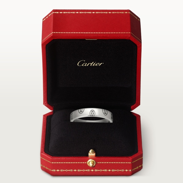 Logo de Cartier wedding ring White gold