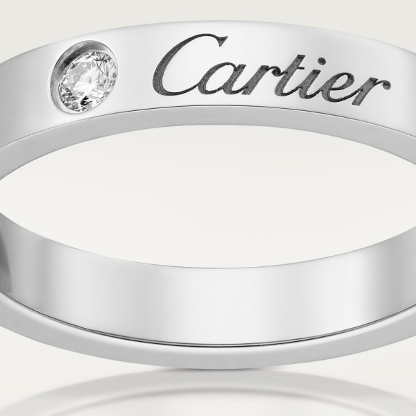 C de Cartier wedding ring Platinum, diamond