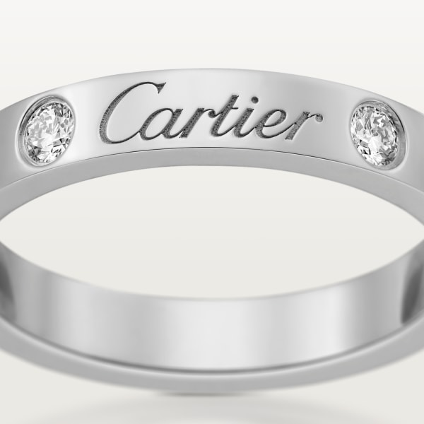 Alliance C de Cartier Platine, diamants