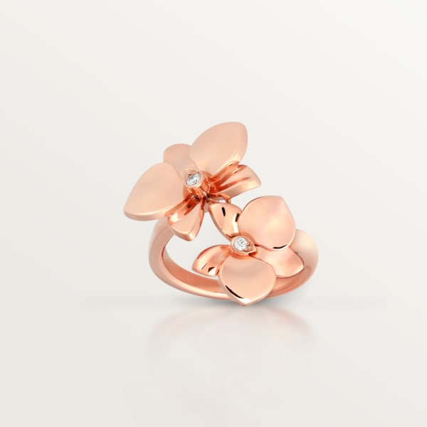 Caresse d'Orchidées par Cartier Ring Roségold, Diamanten