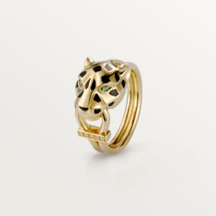 Cartier double panther online ring