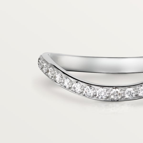 Trinity Ruban wedding ring Platinum, diamond