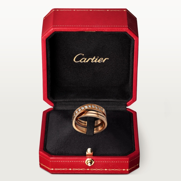 Etincelle de Cartier ring Rose gold, diamonds