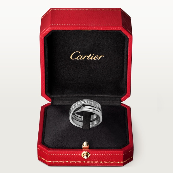 Anillo Étincelle de Cartier Oro blanco, diamantes