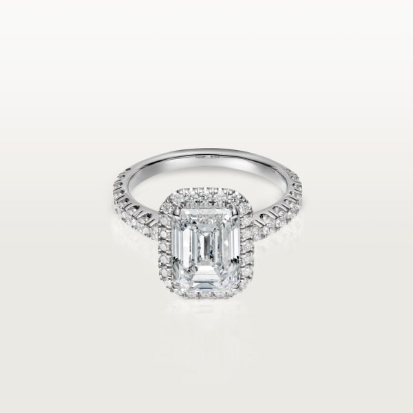 Cartier Destinée Solitaire Platin, Diamanten