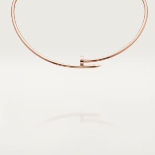 Juste un Clou torque necklace, small model Rose gold