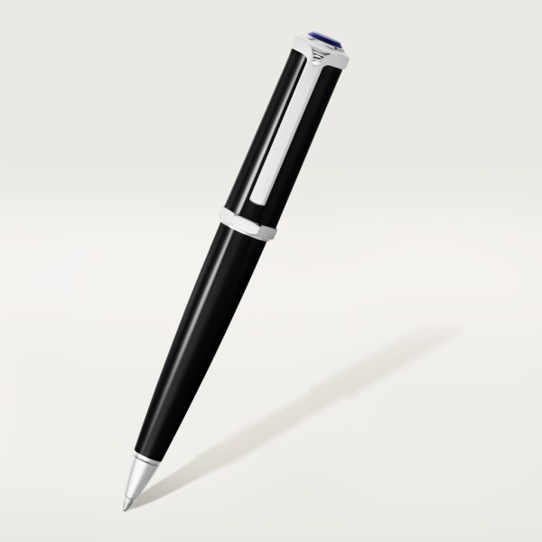 Santos-Dumont ballpoint pen Santos-Dumont ballpoint pen. Black composite, palladium-finish hardware. Dimensions: 134x19 mm