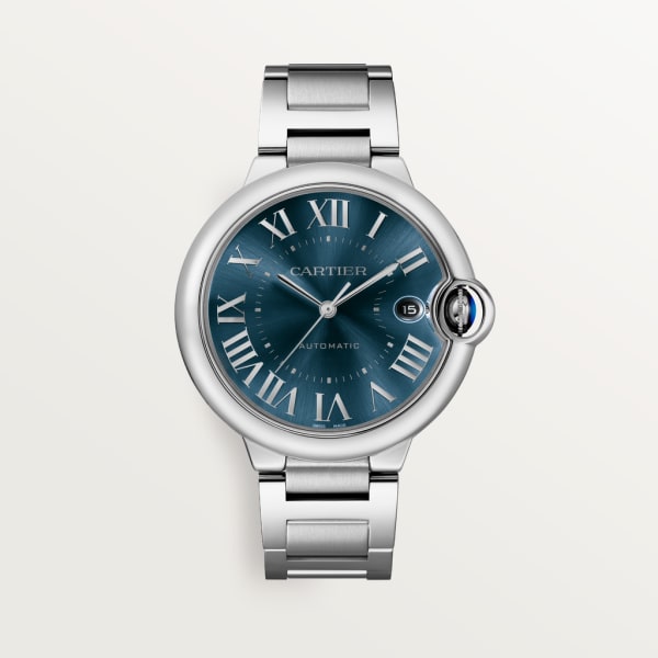 Reloj Ballon Bleu de Cartier 40 mm, movimiento automático, acero
