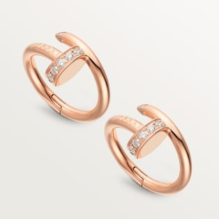 Gemelos Juste un Clou Oro rosa, diamantes