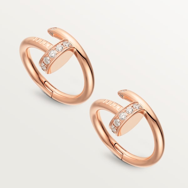 Gemelos Juste un Clou Oro rosa, diamantes