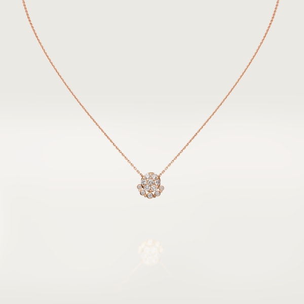 Collar Étincelle de Cartier Oro rosa, diamantes