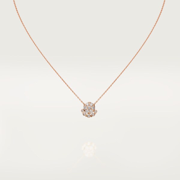 Collier Etincelle de Cartier Or rose, diamants