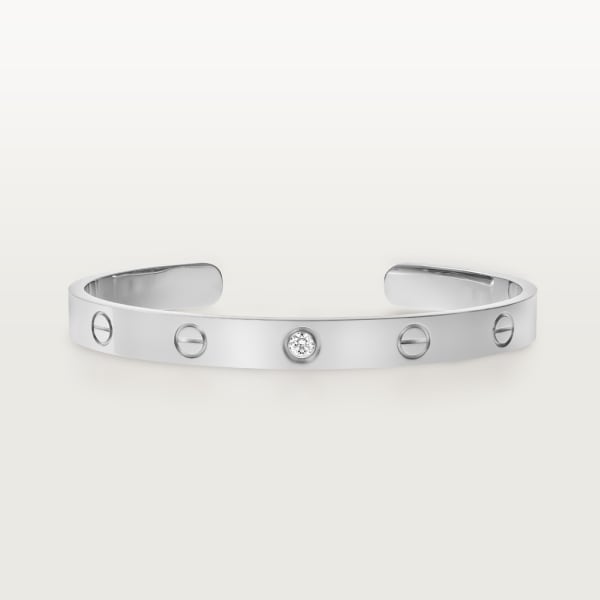 Bracelet Love 1 diamant Or gris, diamant