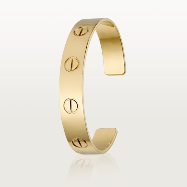 Bracelet Love, ouvert, grand modèle Or jaune