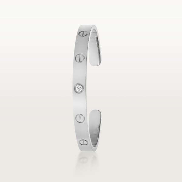 Bracelet Love 1 diamant Or gris, diamant