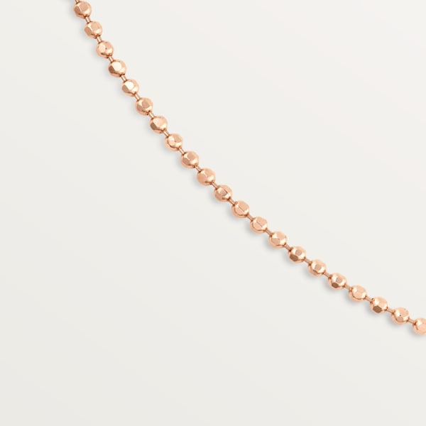 Collier Chaînes Or rose