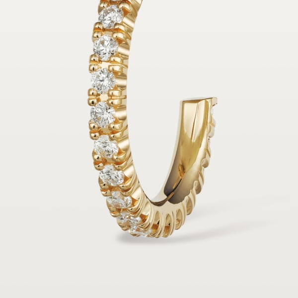 Etincelle de Cartier earrings Yellow gold, diamonds
