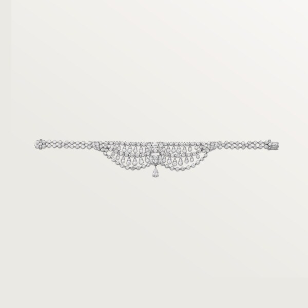 Bracelet Pluie de Cartier Or gris, diamants