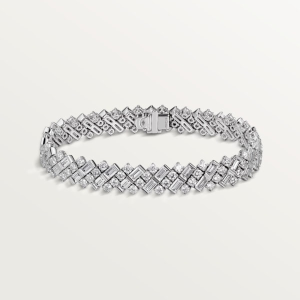 Bracelet Reflection de Cartier Or gris, diamants