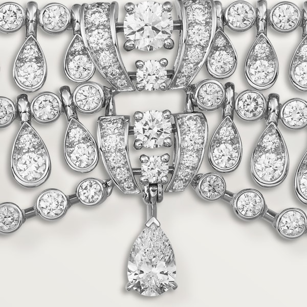 Bracelet Pluie de Cartier Or gris, diamants