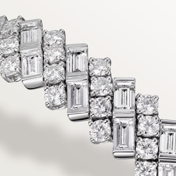 Bracelet Reflection de Cartier Or gris, diamants
