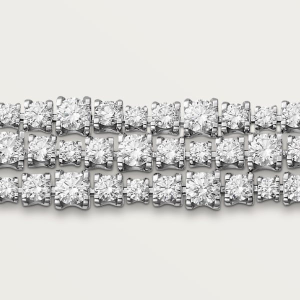 Essential Lines bracelet White gold, diamonds