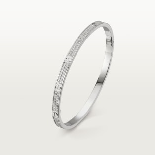 <span class='lovefont'>A </span> bracelet, small model, paved White gold, diamonds