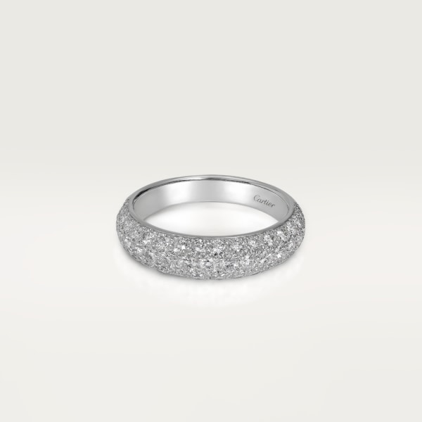 Étincelle de Cartier ring, small model White gold, diamonds