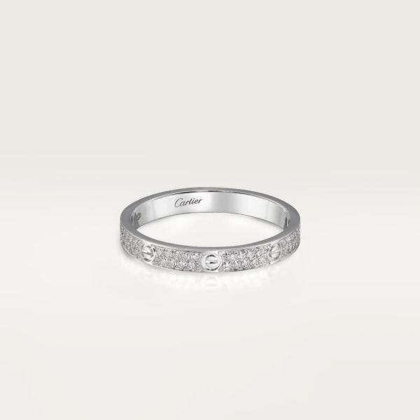 Love ring mini model paved