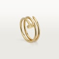 Juste un Clou Ring, doppelt, mit Diamanten Gelbgold, Diamant