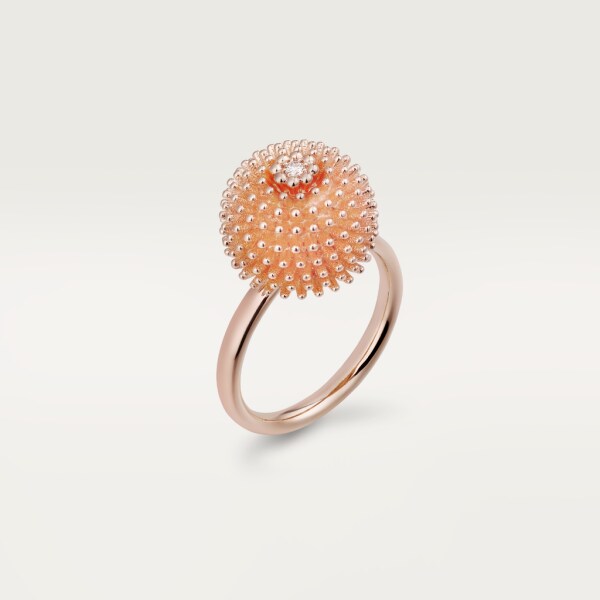 Anillo Cactus de Cartier Oro rosa, diamante