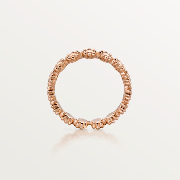 Cactus de Cartier wedding ring Rose gold, diamonds