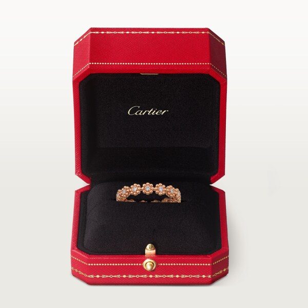 Alianza Cactus de Cartier Oro rosa, diamantes