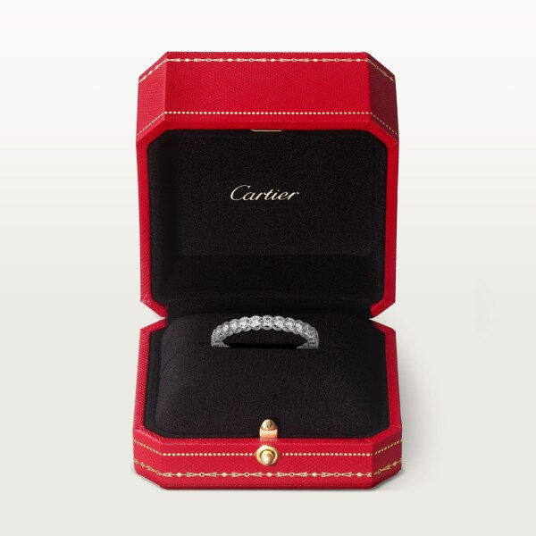 Alliance Broderie de Cartier Or gris, diamants