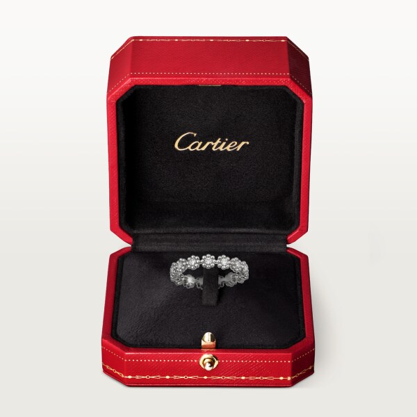 Cactus de Cartier wedding ring White gold, diamonds
