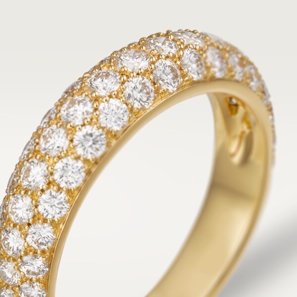 Étincelle de Cartier ring, small model Yellow gold, diamonds