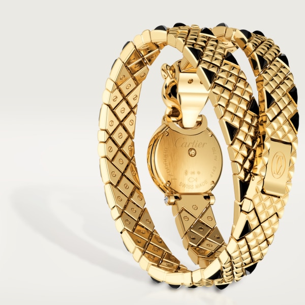Reloj La Panthère de Cartier 23,6 mm, oro amarillo, diamantes