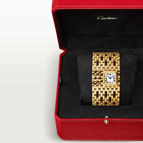 Reloj Panthère de Cartier Pulsera, movimiento de cuarzo, oro amarillo