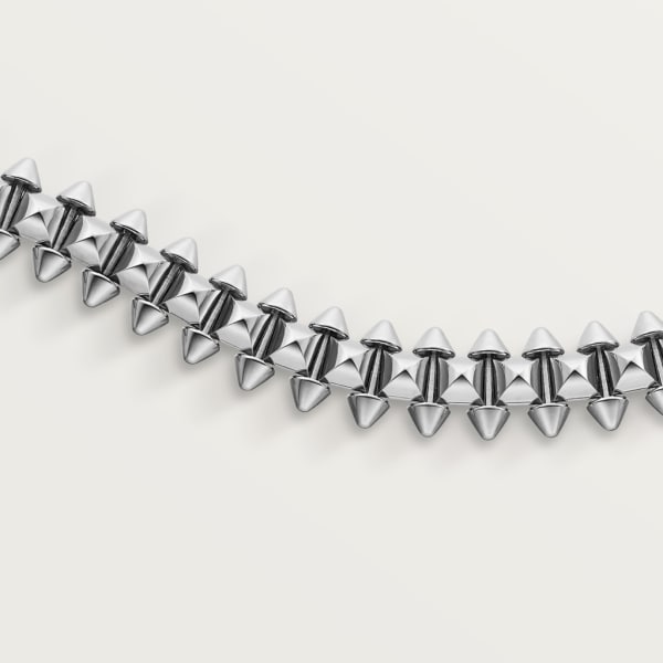 Bracelet Clash de Cartier, Moyen Modèle souple Or gris rhodié