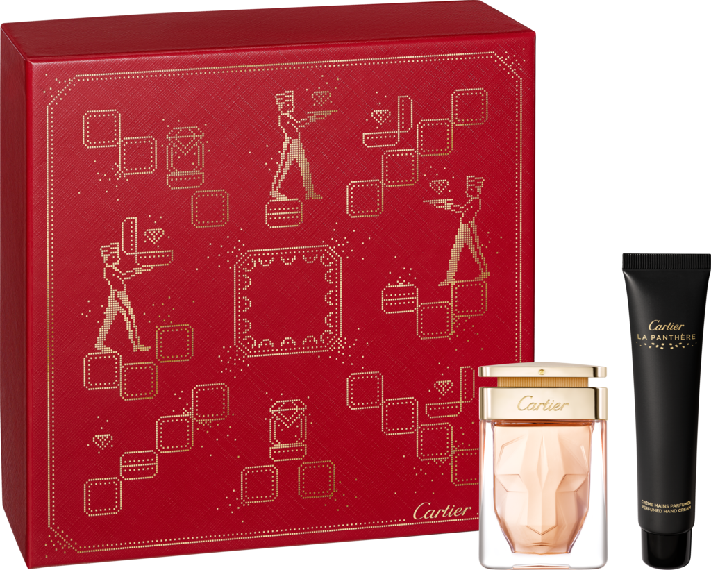 La Panthère 50 ml Eau de Parfum gift set with 40 ml Hand CreamGift set