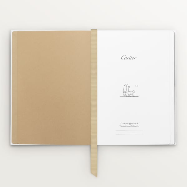 Libreta Panthère de Cartier Papel procedente de bosques sostenibles