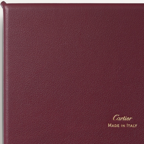 Must de Cartier MM trinket tray burgundy calfskin
